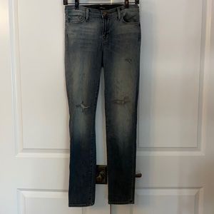 J brand bluish grey skinny jeans